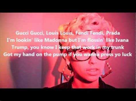 gucci gucci lui lui|Kreayshawn – Gucci Gucci Lyrics .